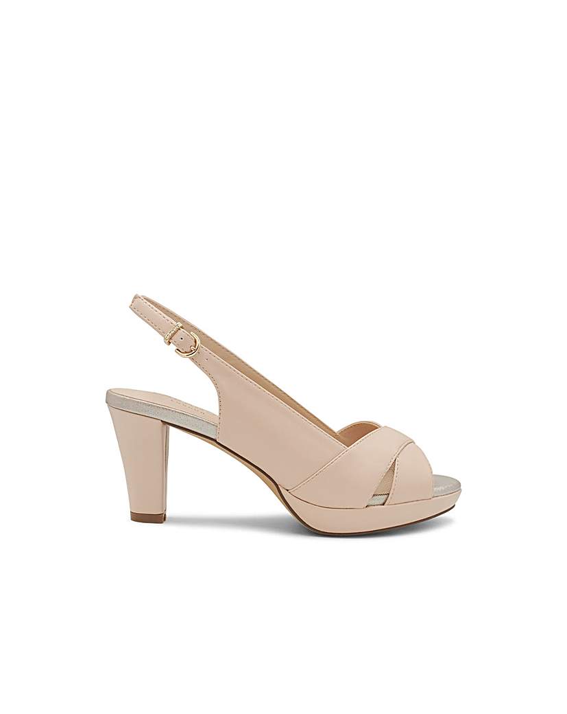 Paradox London Luisa Block Heel Sandals