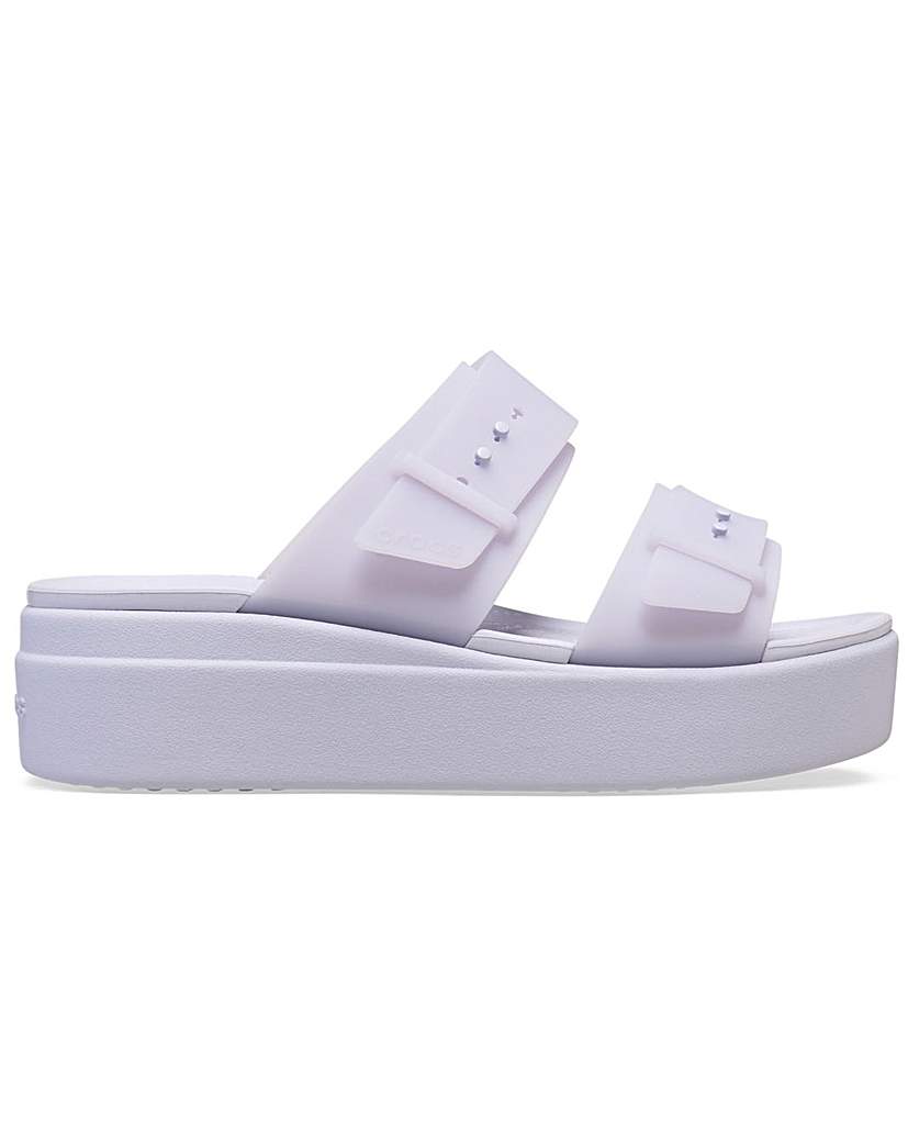 Crocs Brooklyn Buckle Low Wedge