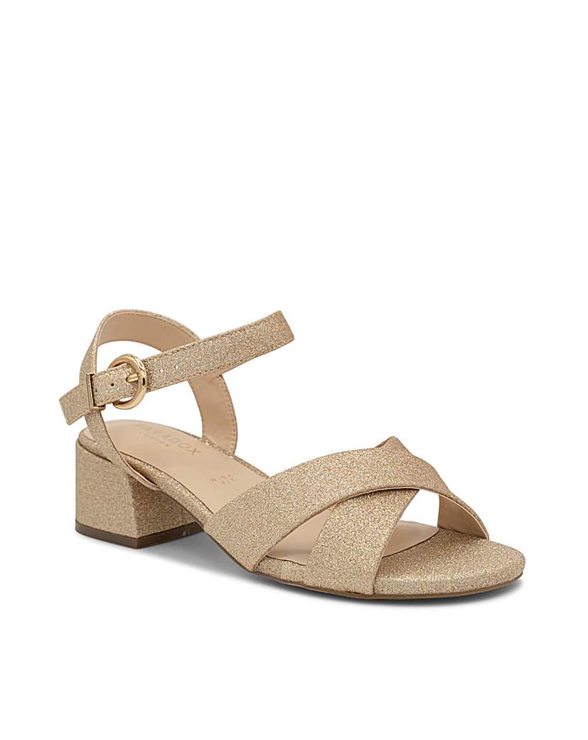 New In - Paradox London Neala Wide Fit Block Heel