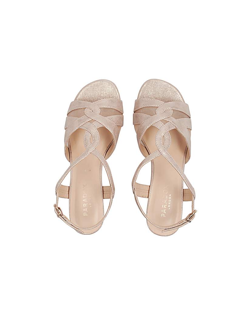 Paradox London Narelle Wide Fit Sandal