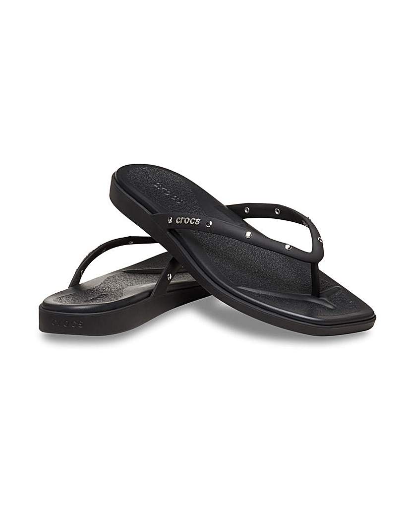 Crocs Miami Studded Flip