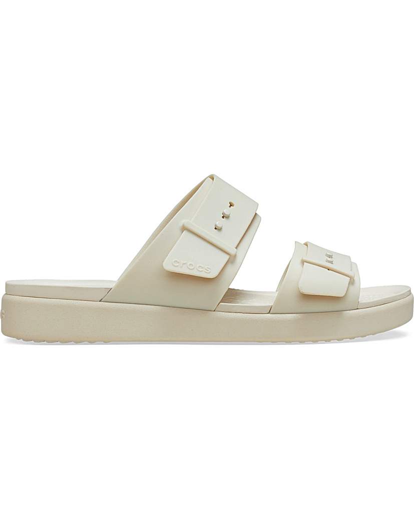 New In - Crocs Brooklyn Buckle Low Sandal