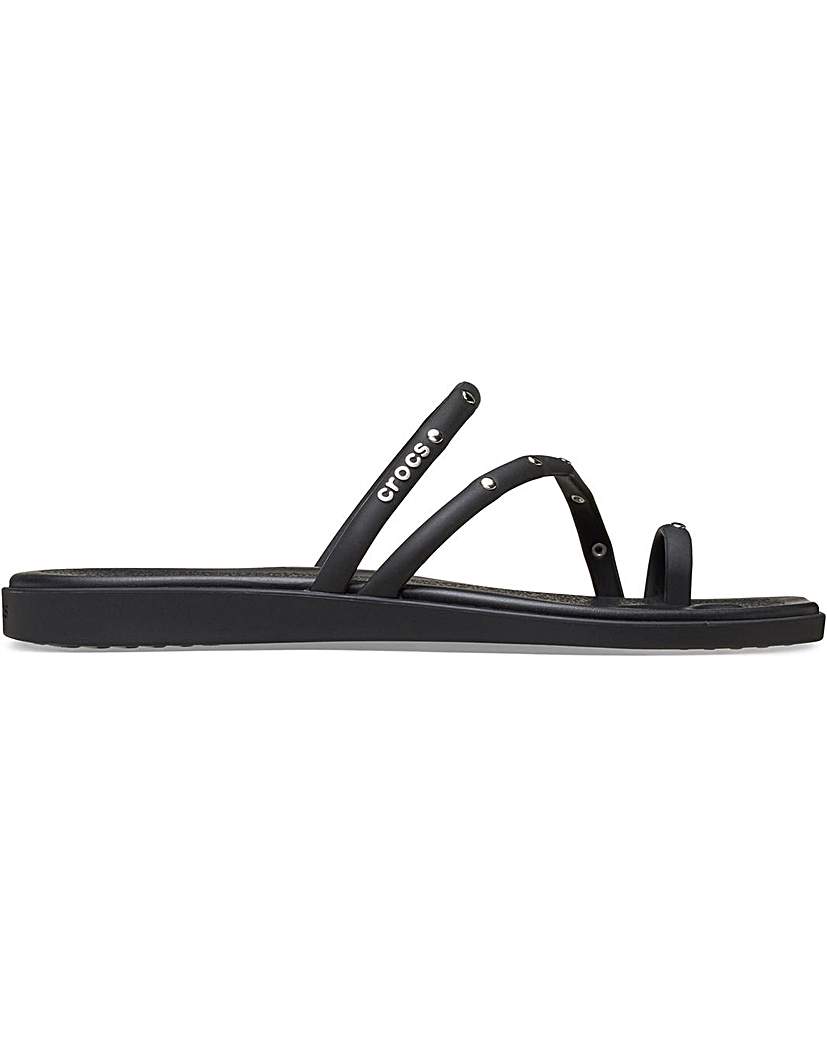 New In - Crocs Miami Studded Toe Loop Sandal