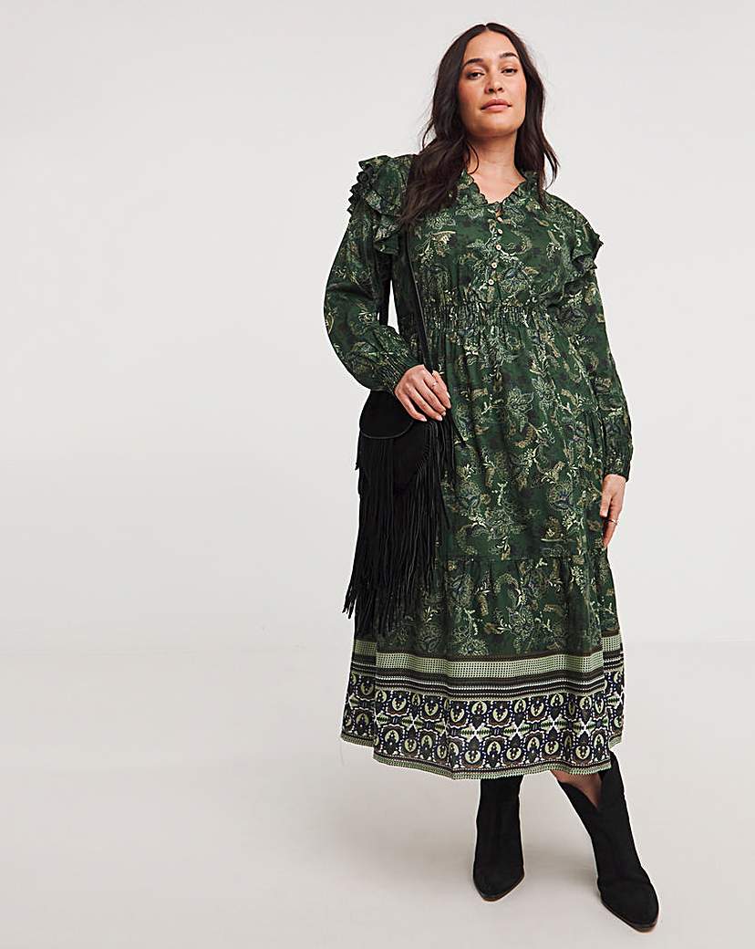 Joe Browns Boho Paisley Frill Dress