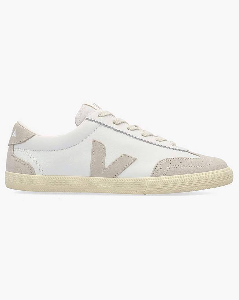New In - Veja Volley O.T Leather White Trainers