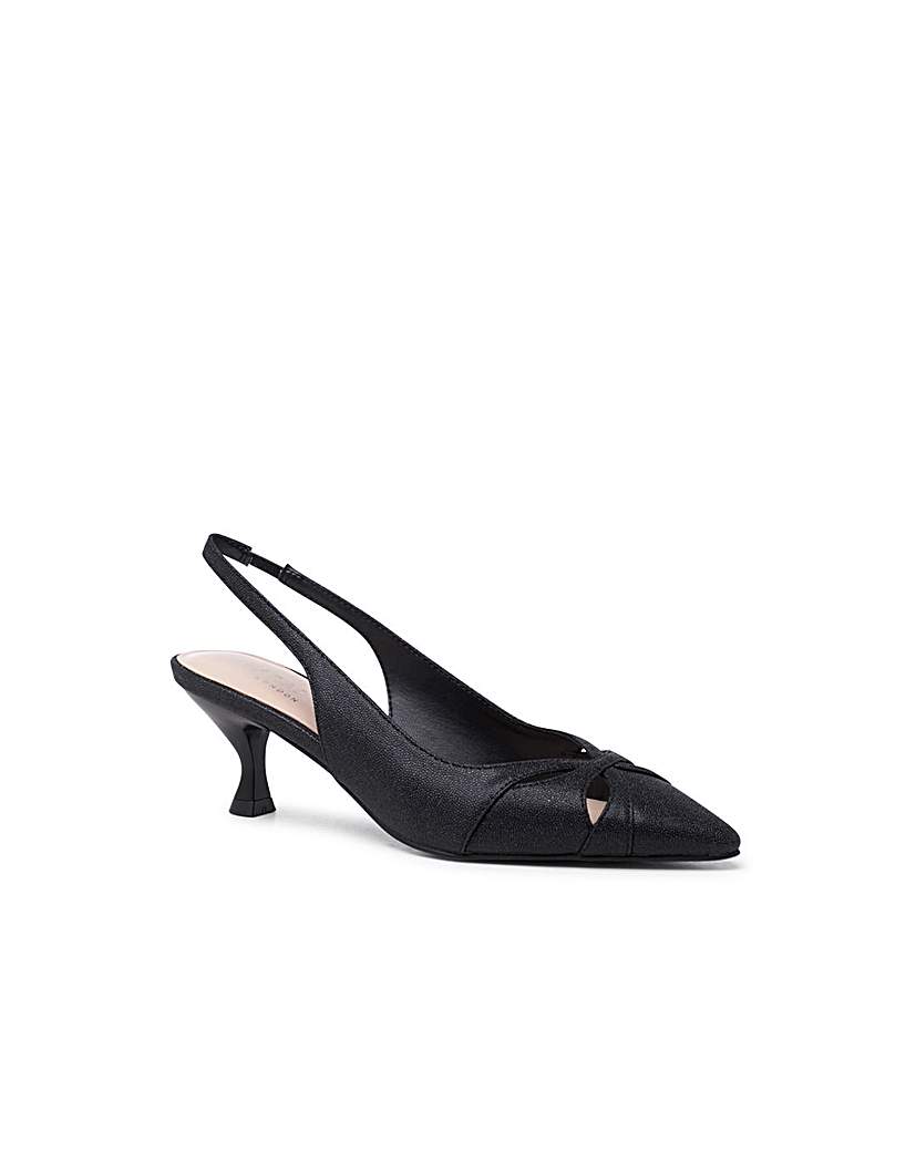 Paradox London Tegan Kitten Heel Shoes