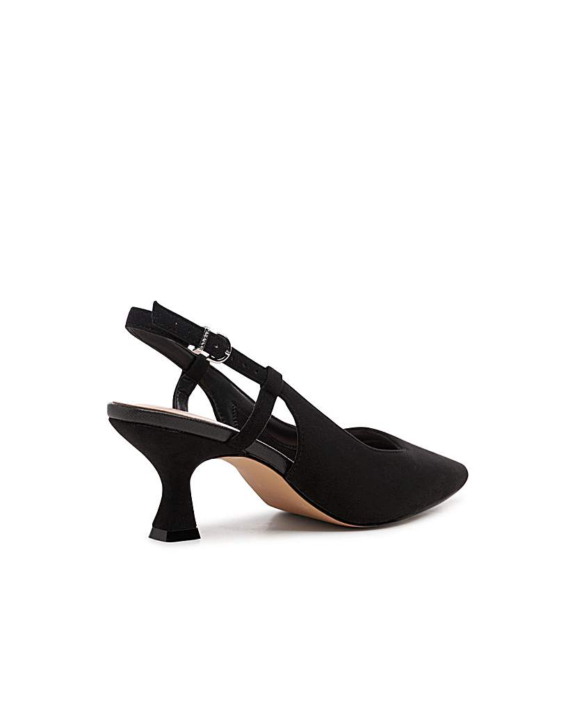 Paradox London Fervora Wide Fit Shoes Black …