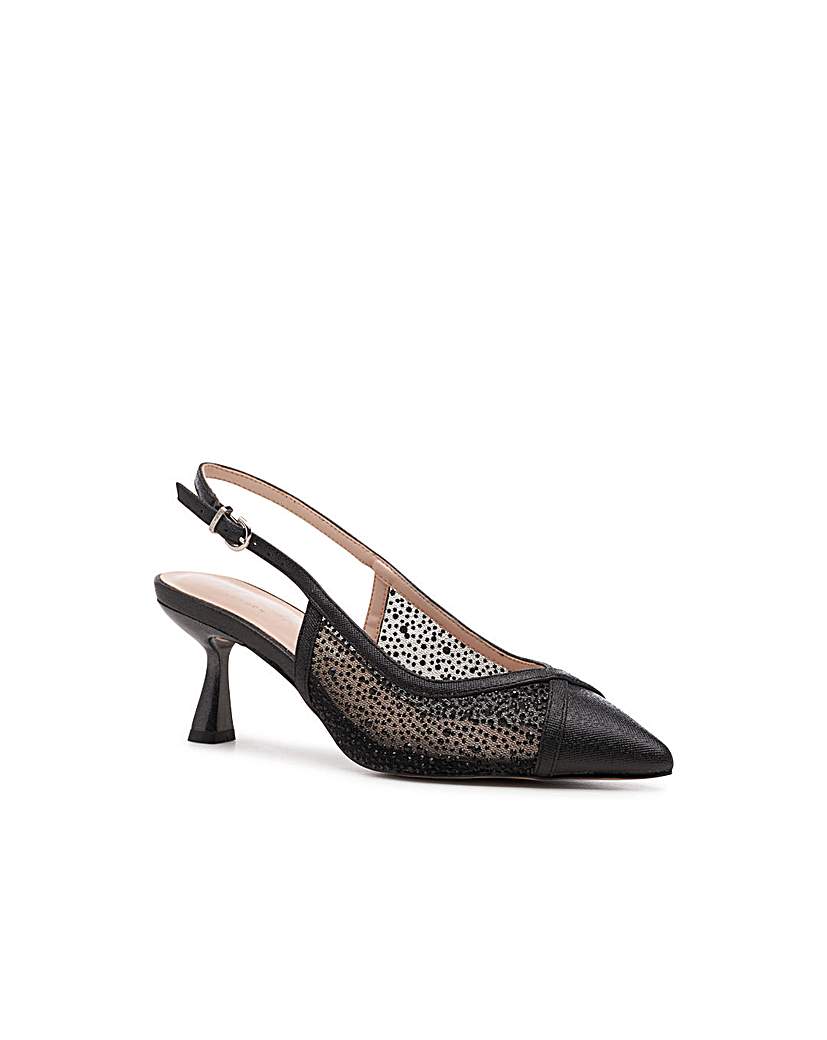 New In - Paradox London Fascinate Slingback Heels