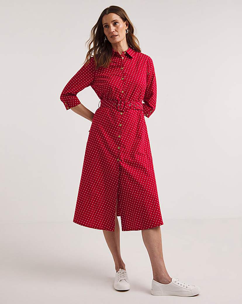 Joe Browns The Erin Midi Shirt Dress