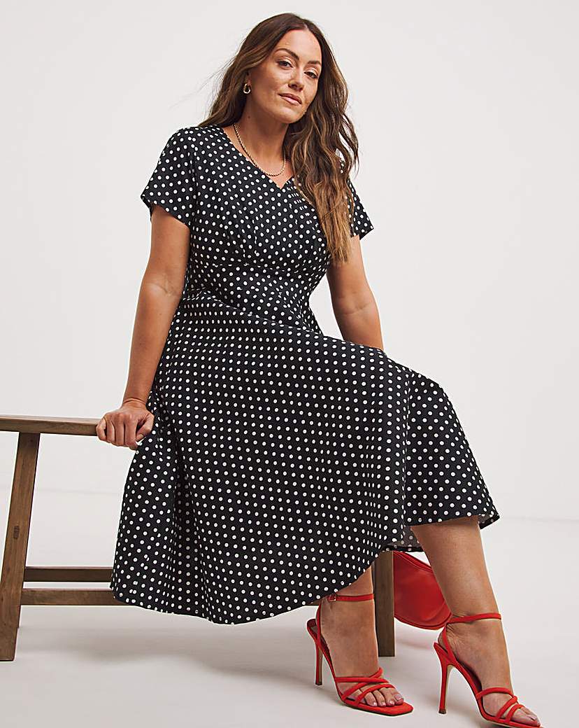 Joe Browns Polka Dot Midi Dress