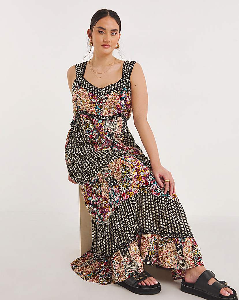 Joe Browns Boho Patchwork Maxi Dress