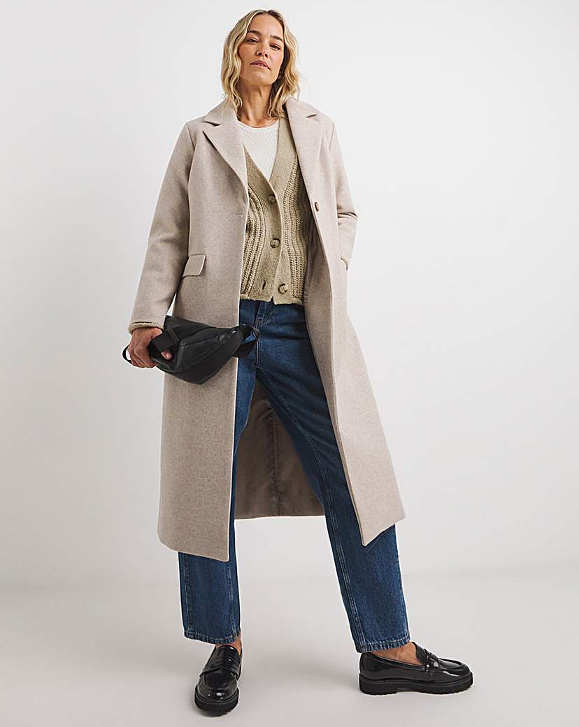 Lined Longline Coat