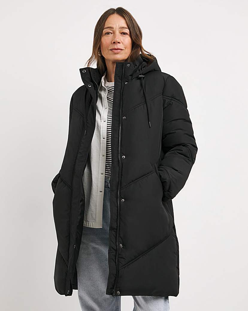 Mid Length Padded Coat