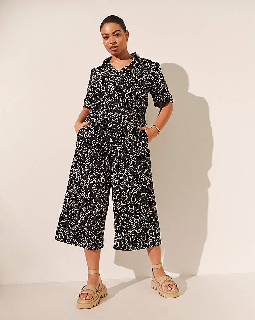 Culotte Utility Jumpsuit