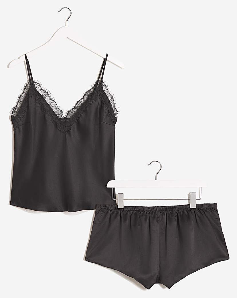 Ann Summers Cerise Cami Set Black