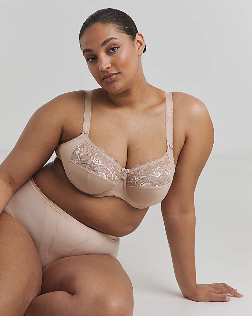 Elomi DD+ Morgan Full Cup Wired Bra Sahara In Sahara | UK Size 36E Women's