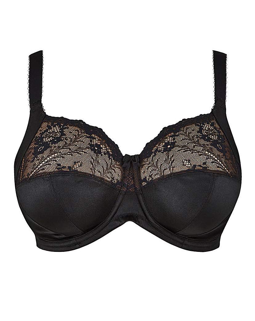 Goddess Cassie Full Cup Wired Bra Black