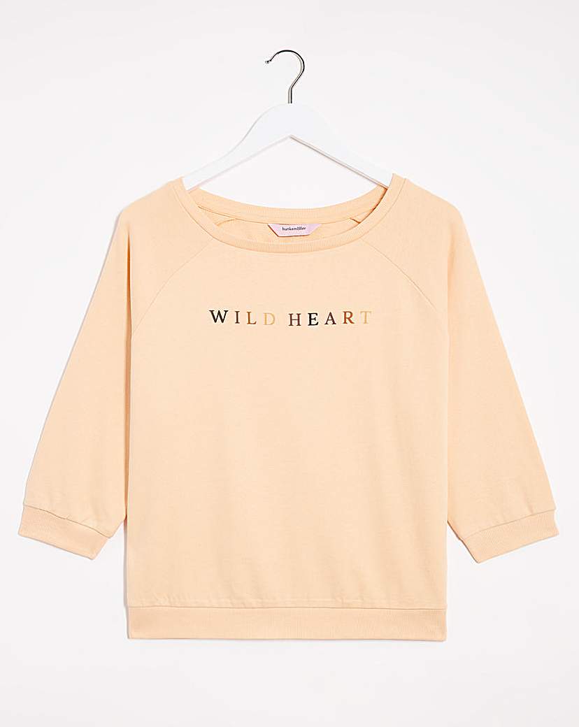 Hunkemoller 3/4 Sleeve Sweat Top