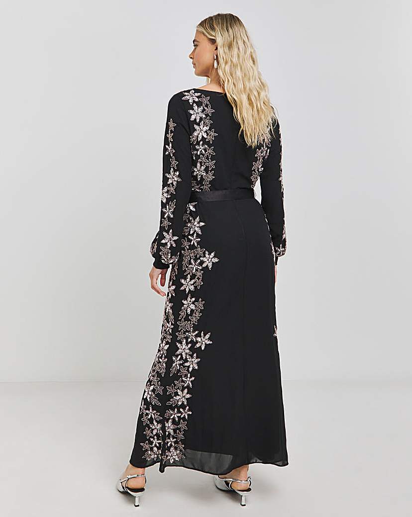 Joanna Hope Beaded Maxi Dress