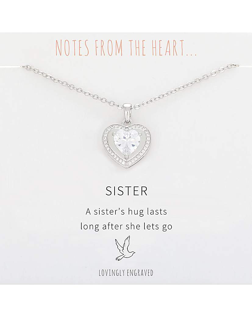 Sister Heart Pendant