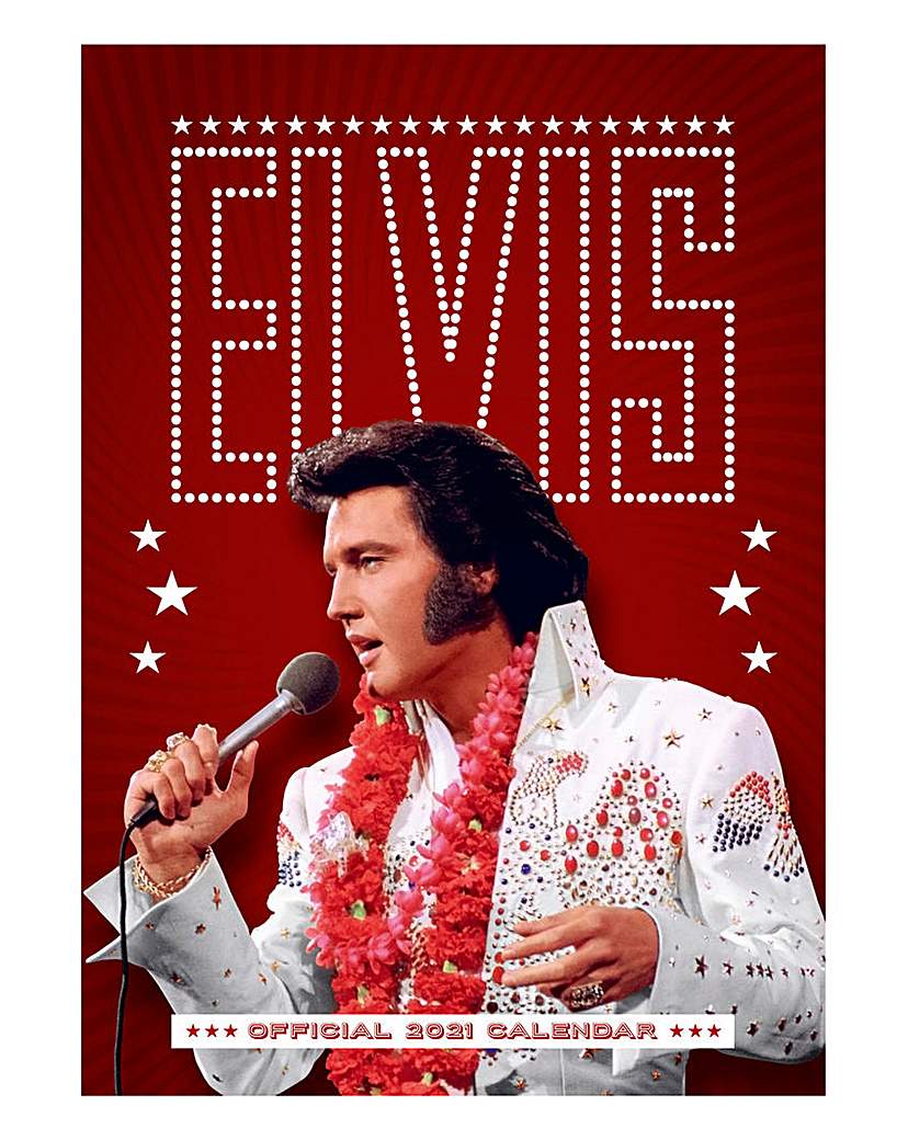 Image of Elvis A3 Calendar