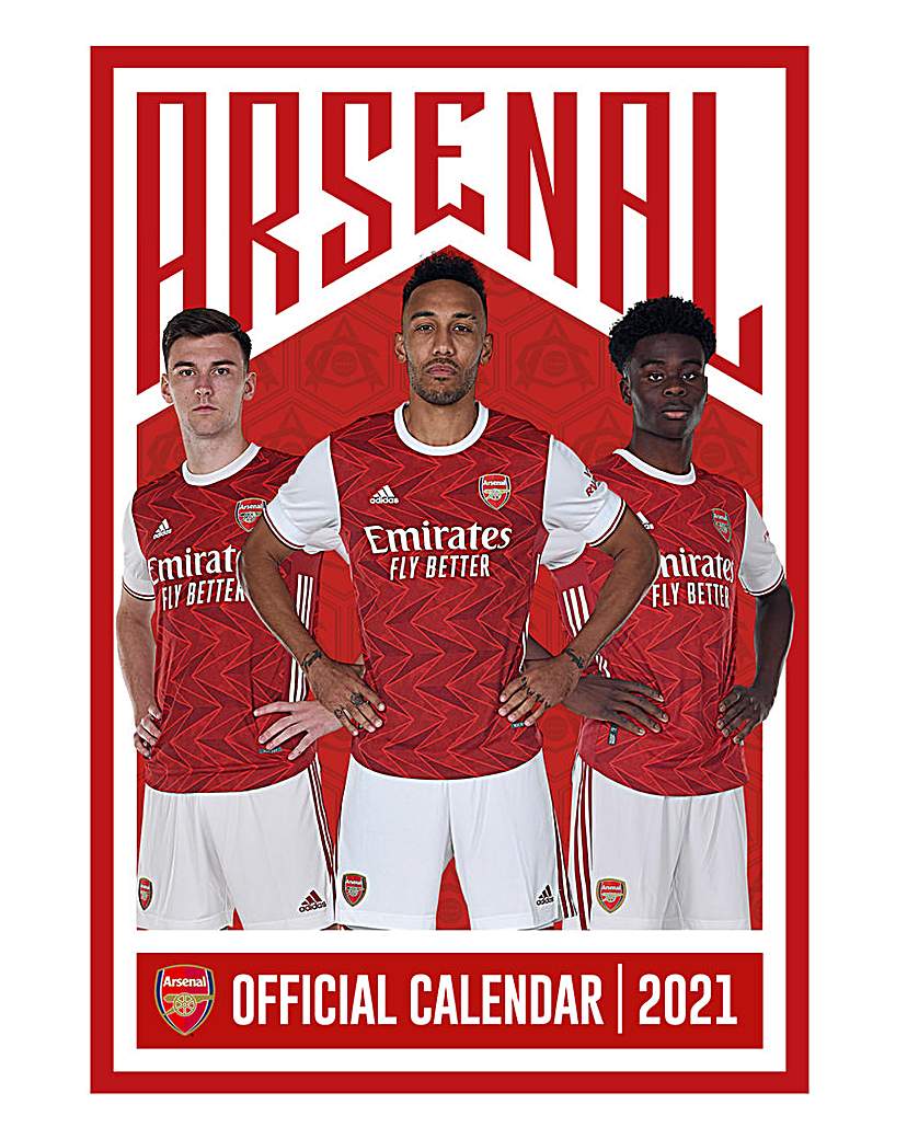 Image of Arsenal A3 Calendar