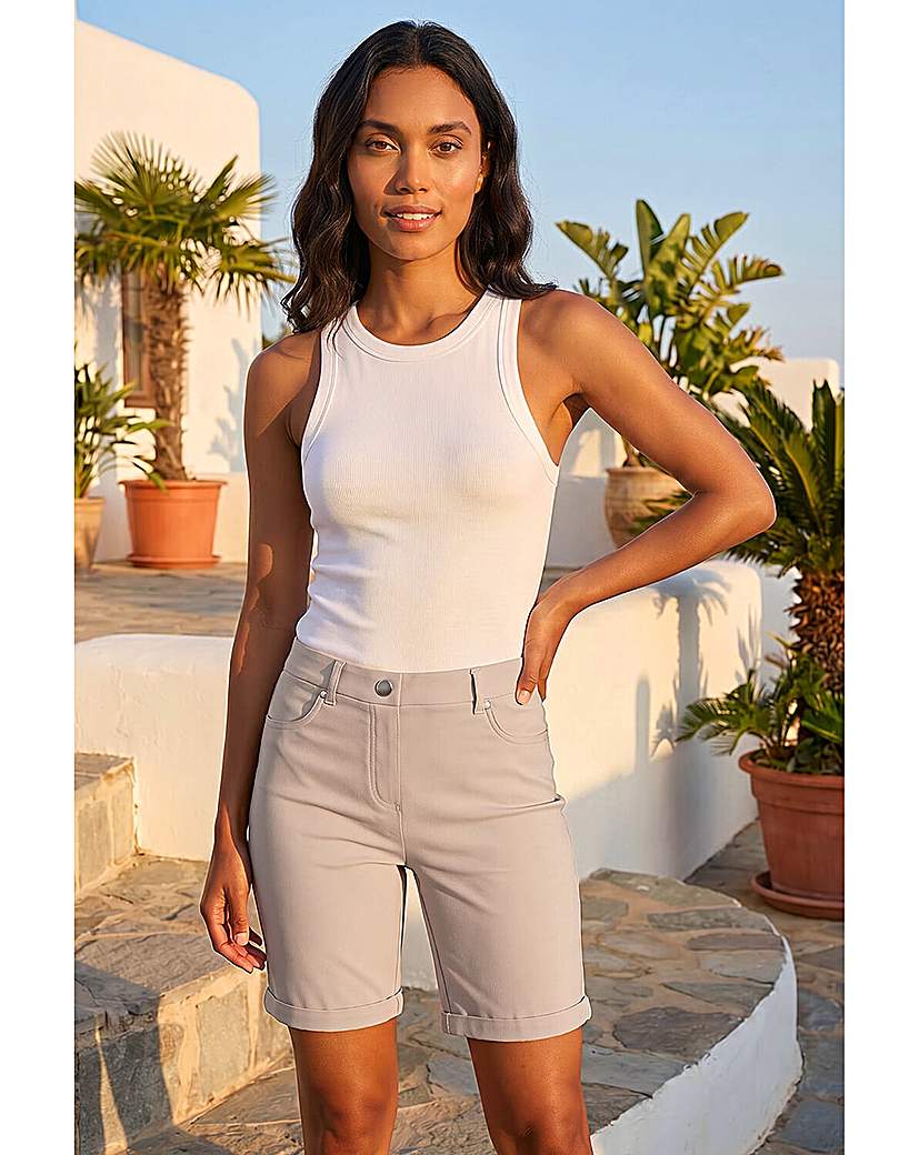Roman Turn Up Stretch Shorts