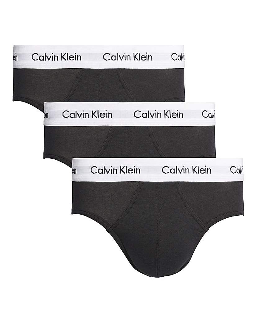 Image of Calvin Klein 3 Pack Hip Briefs