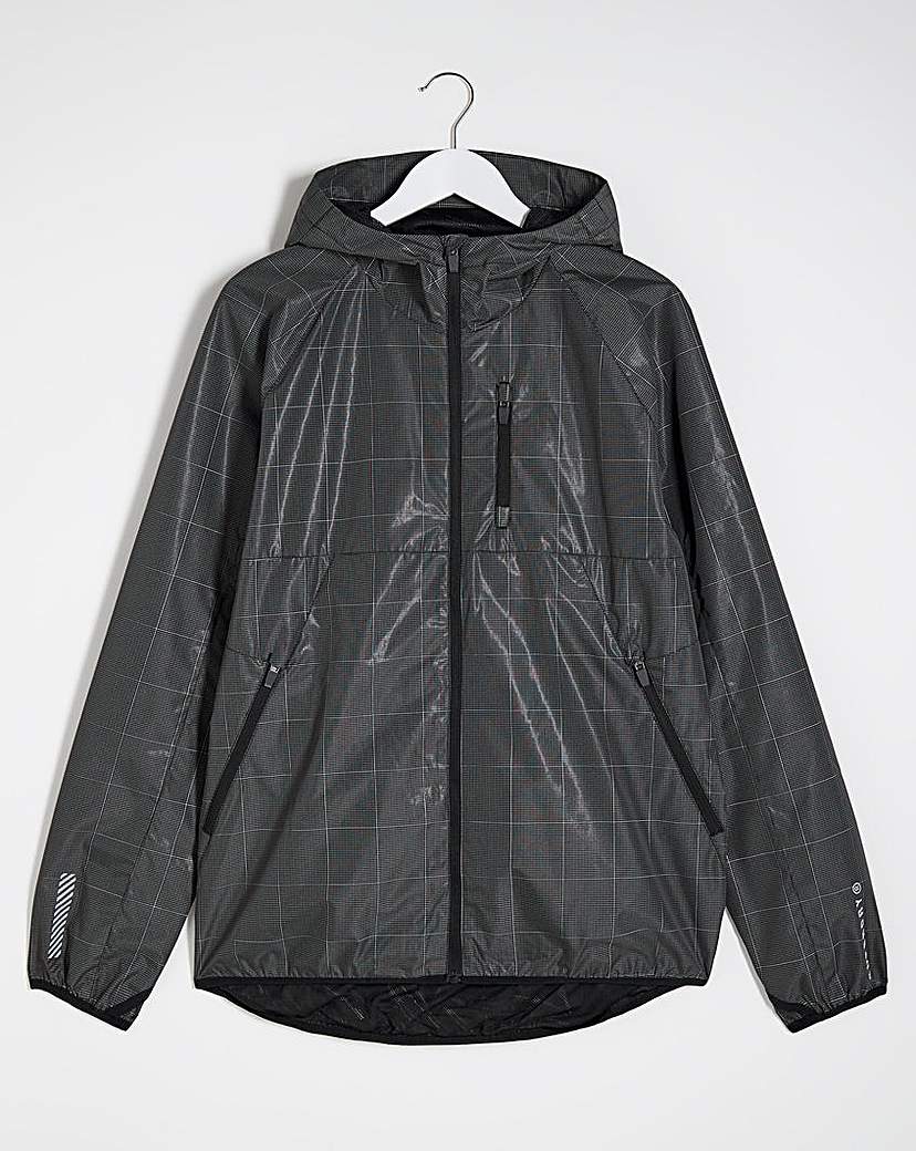 superdry reflective packable jacket