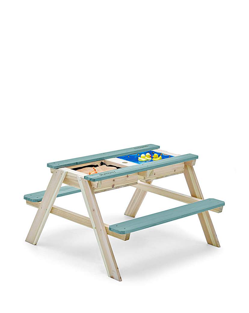 Plum Surfside Wooden Sand & Water Table