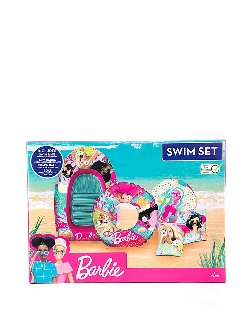 Barbie 4 Pack Swim Set with Boat