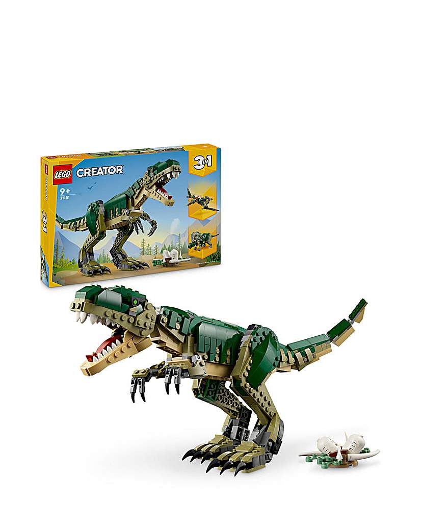 LEGO Creator 3in1 T. rex, Dinosaur Toy