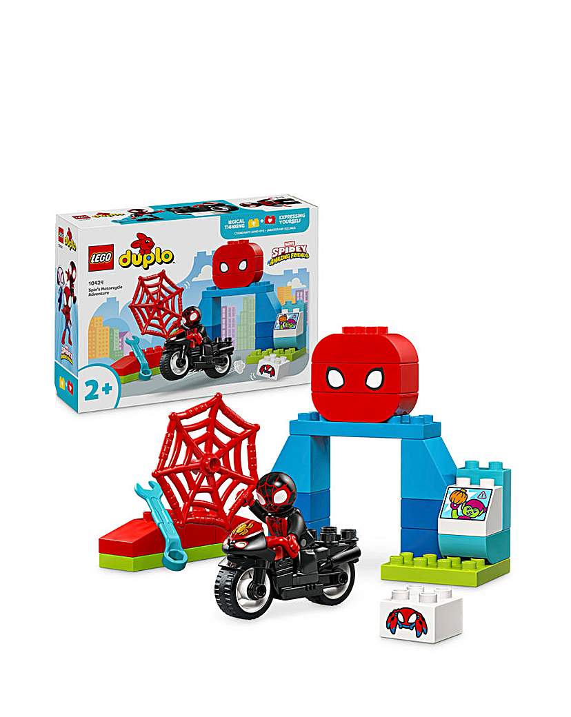 LEGO DUPLO Marvel Spin's Motorcycle Adve