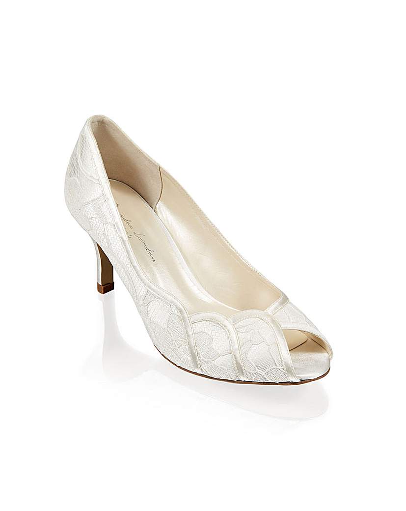 Vintage Wedding Shoes, Flats, Boots, Heels Paradox London Coleen Peep Toe Shoes £75.00 AT vintagedancer.com