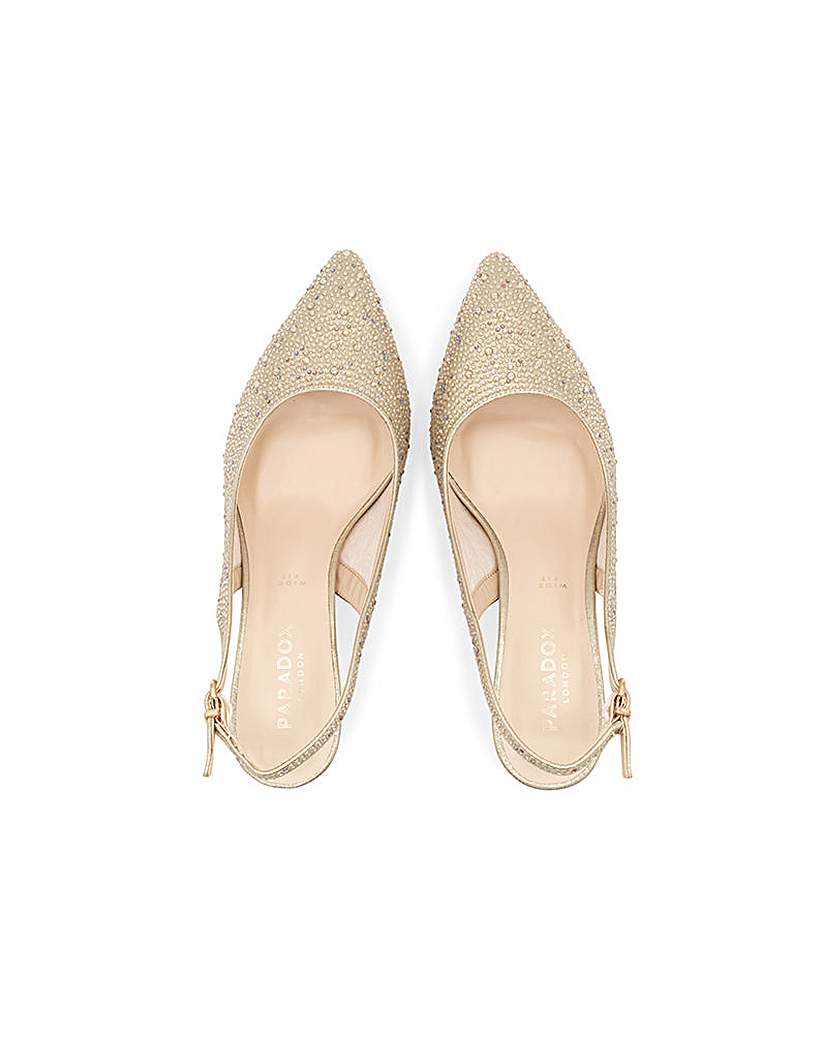 Paradox London Fiora Wide Fit Heels