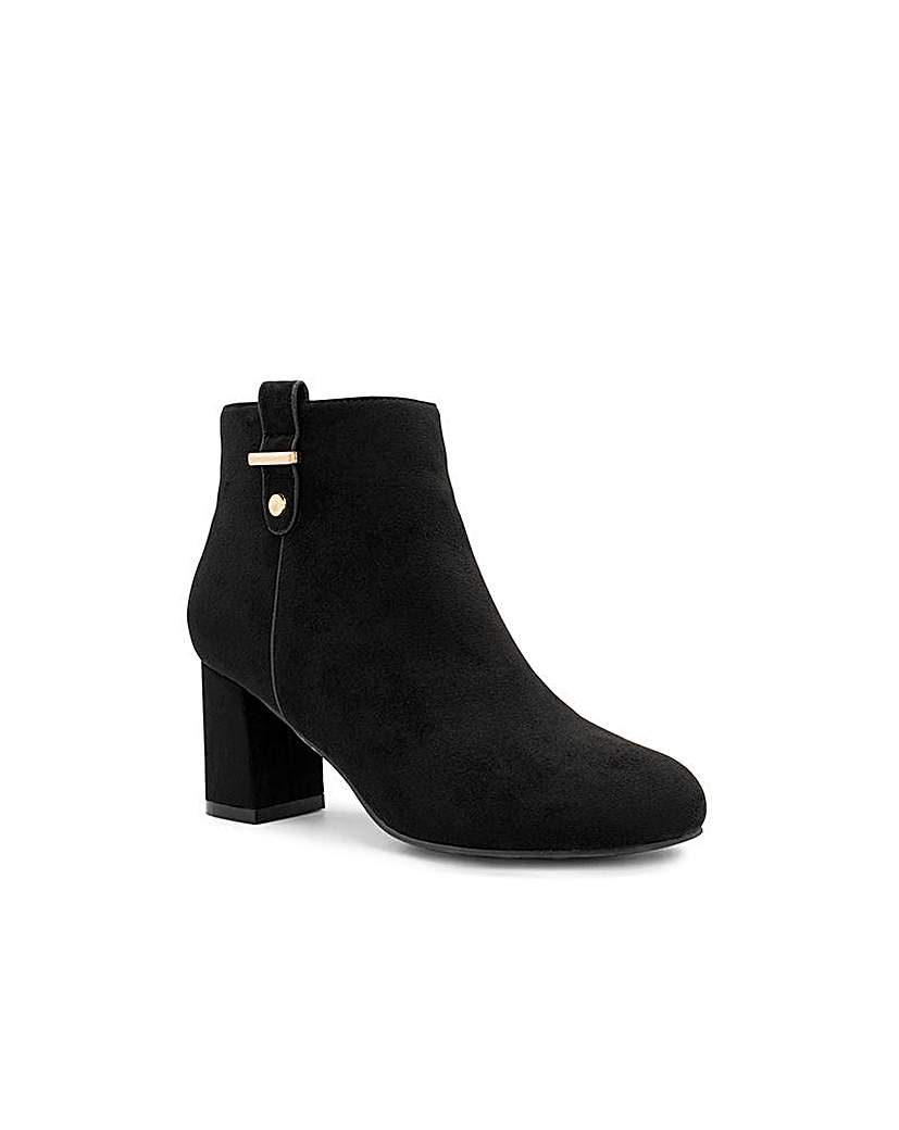 Paradox London Billie Wide Fit Heel Boot