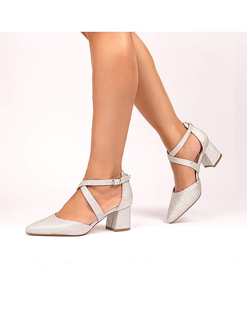 Paradox London Farrah Wide Fit Heels