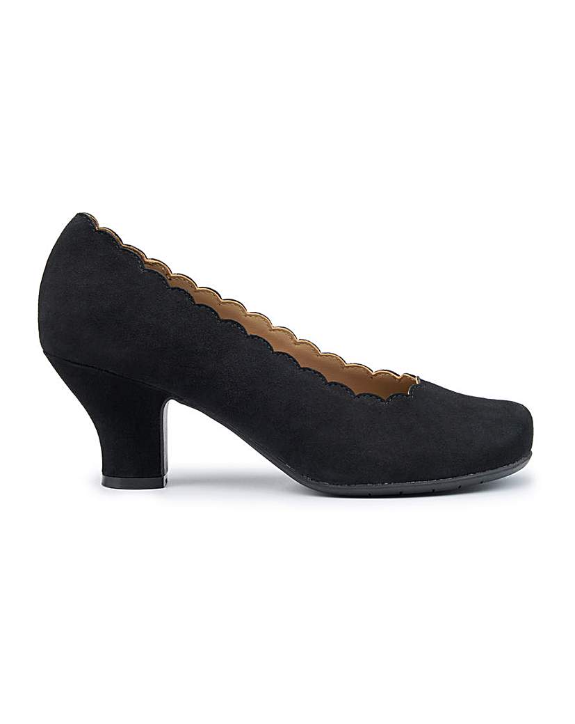 Hotter Jive Wide Fit Court Shoe