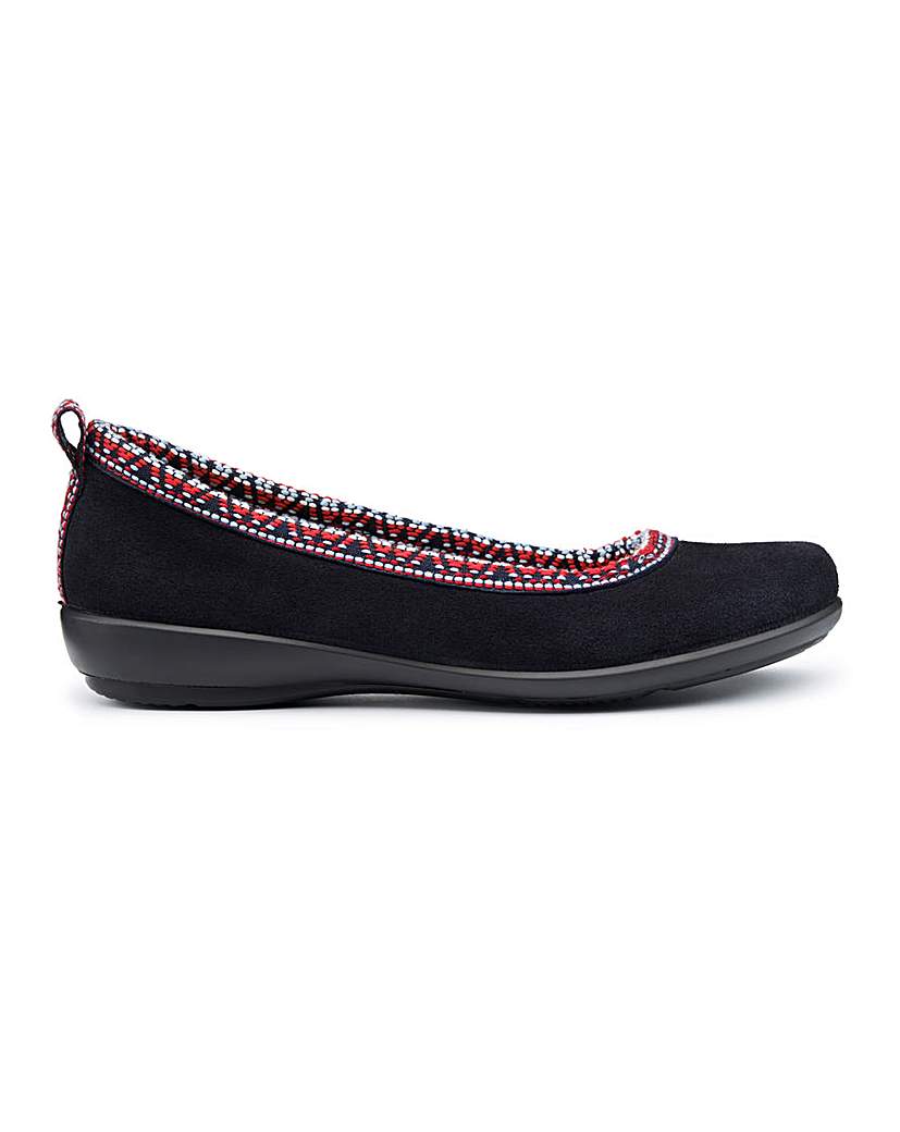 New In - Hotter Honey Wide Fit Slipper