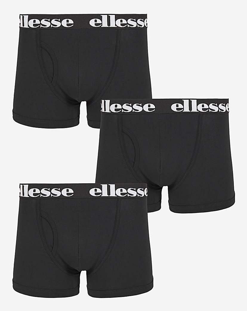 ellesse Hali 3 Pack Fashion Trunks