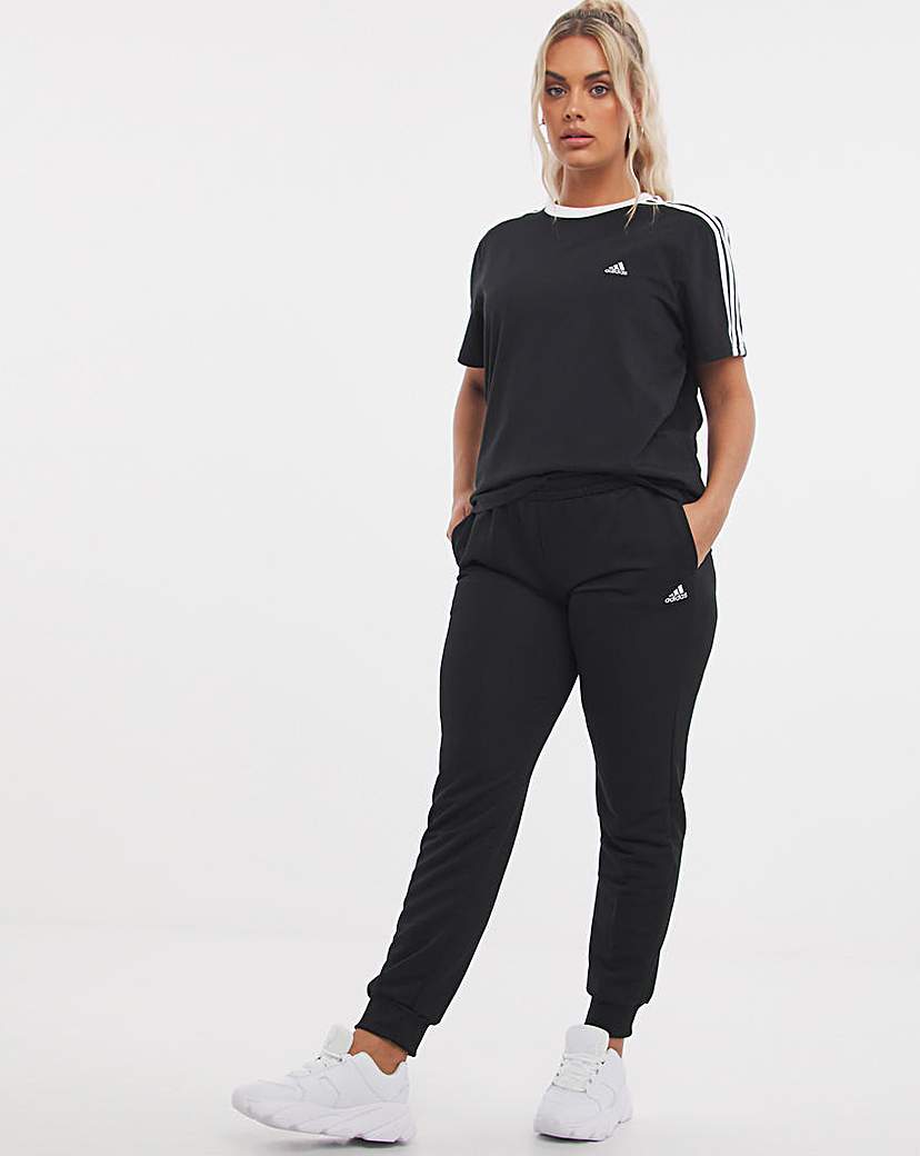 adidas 3 Stripe T-Shirt