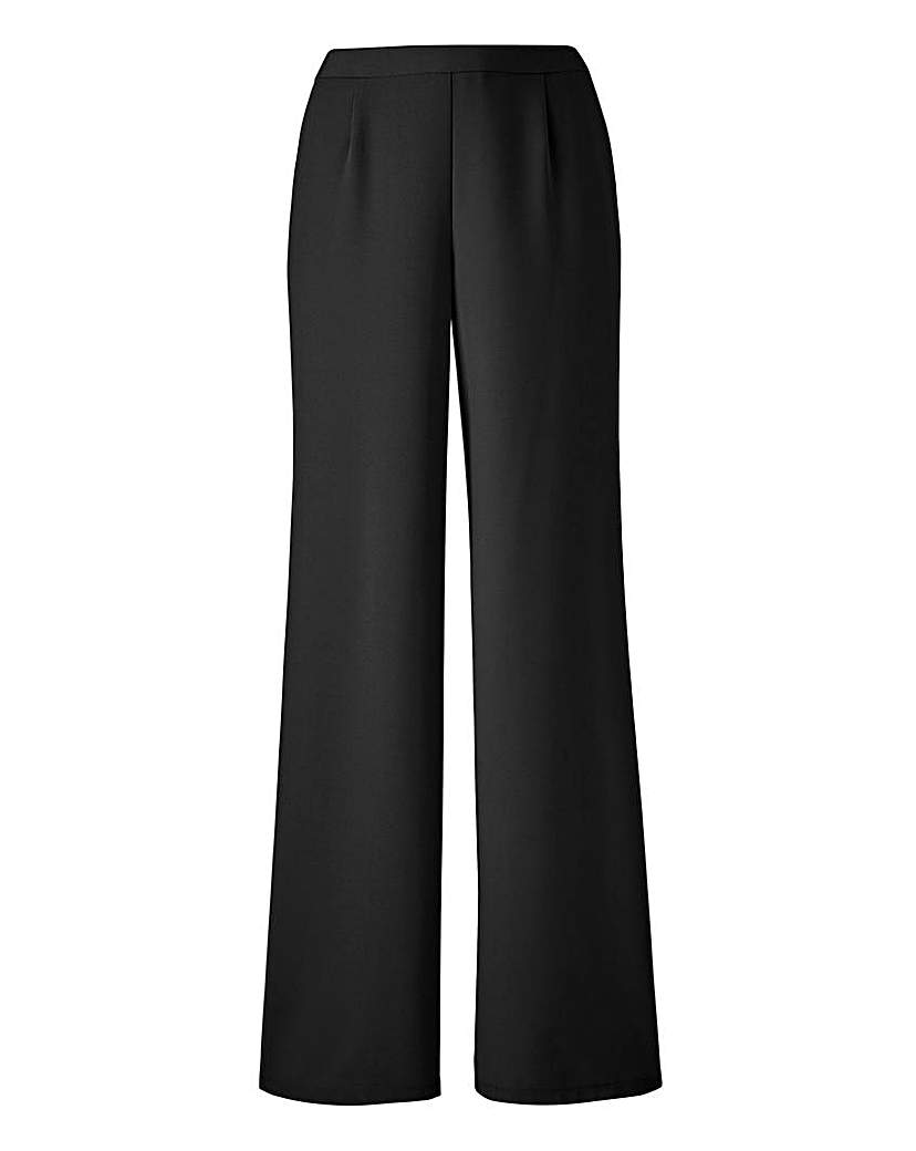 Julipa Wide Leg Crepe Trouser