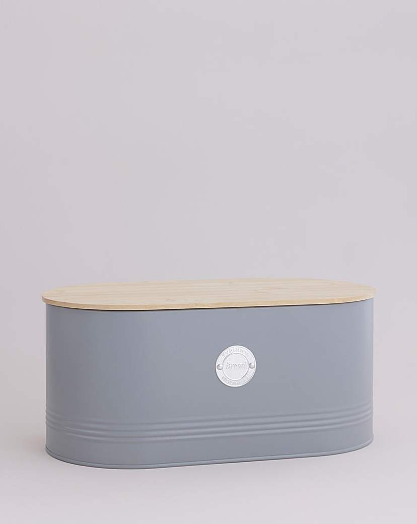 Typhoon Living Grey Bread Bin