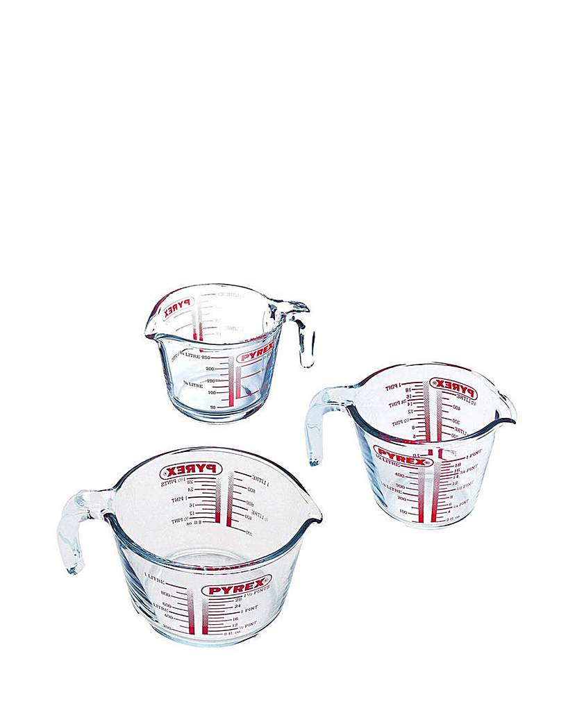 Image of Pyrex 3 Piece Jug Set