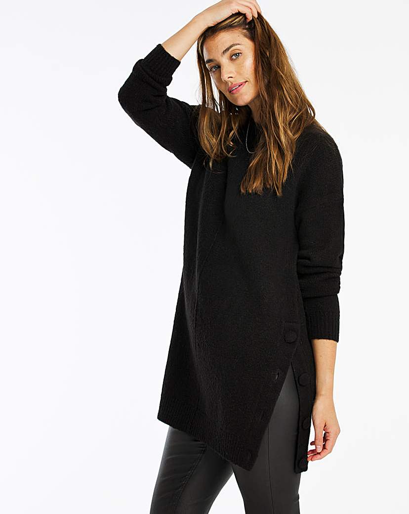 Cosy Button Side Tunic
