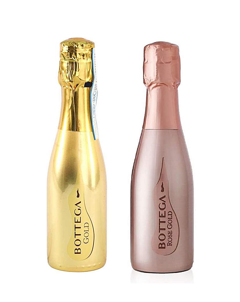 Bottega Rose 20cl & Gold 20cl Mini Pack