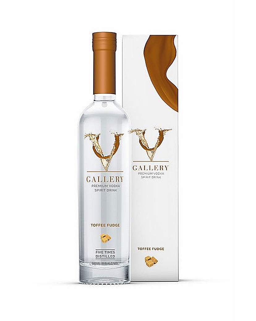 V Gallery Toffee Fudge Vodka 50cl