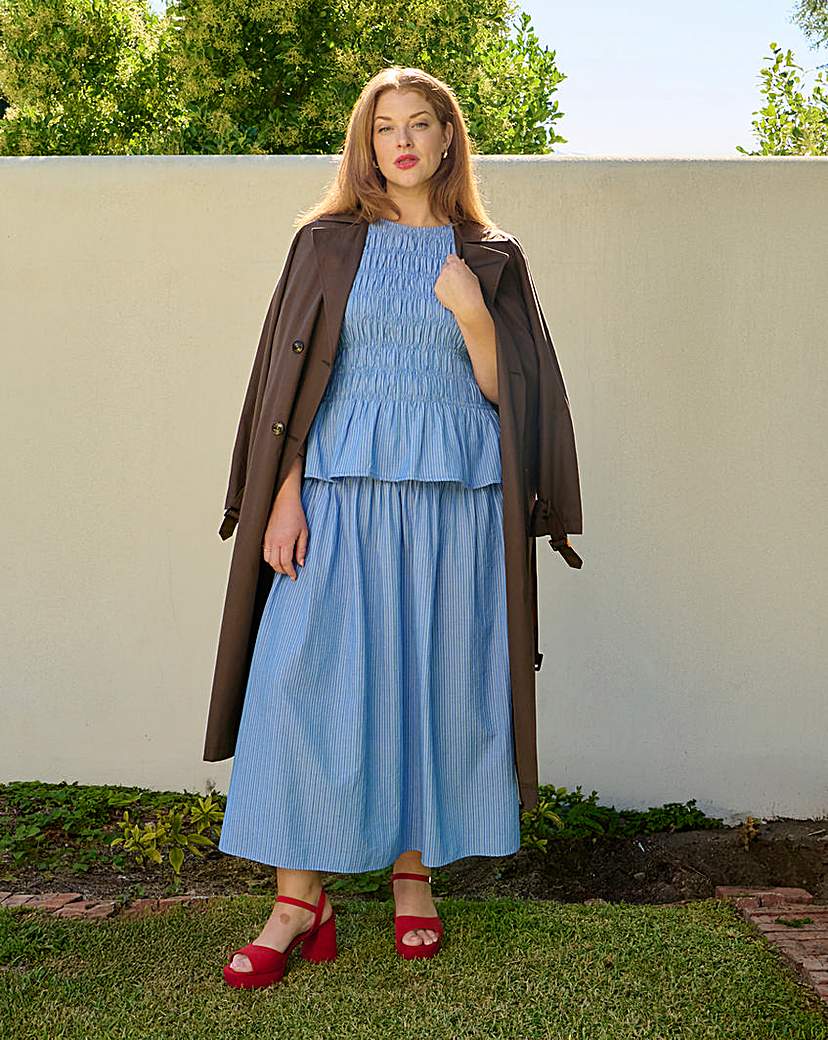 Simply Be Chocolate Essential Trench