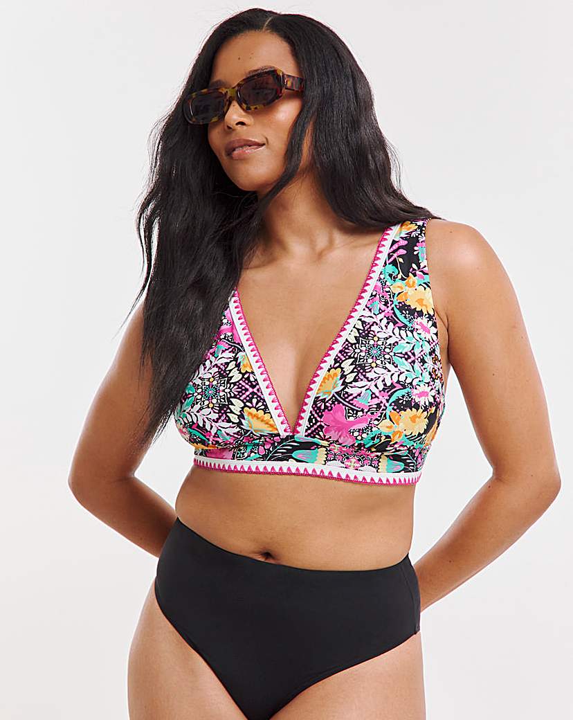 Figleaves Frida Soft Plunge Bikini Top