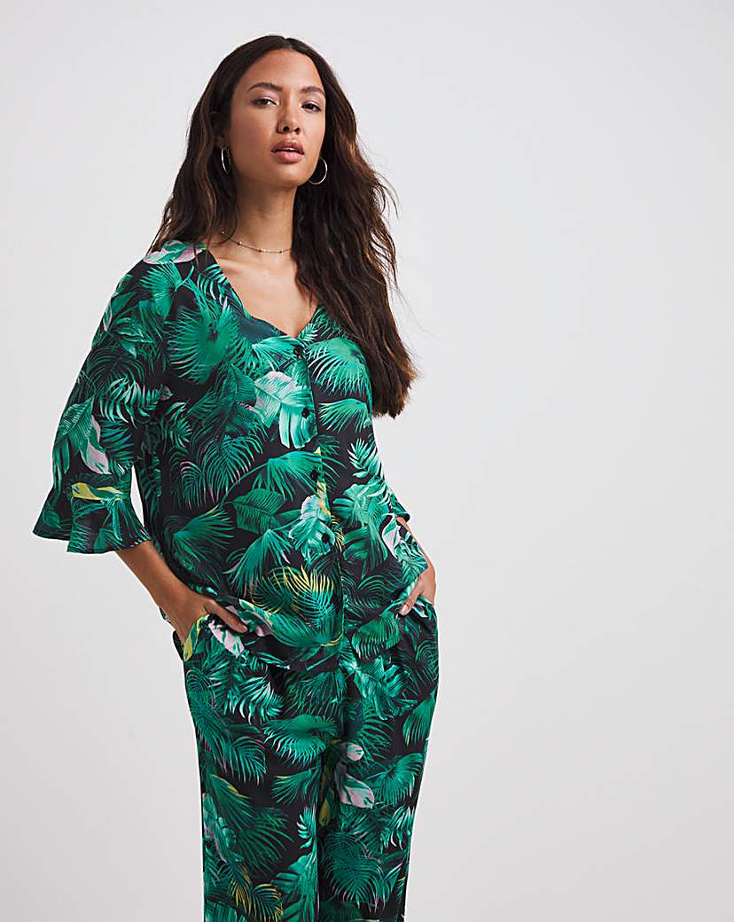 Pretty Secrets Tropical PJ Set